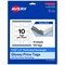 Avery Printable Perforated Rectangle Price Tags, Sure Feed Technology, 1-1/2" x 3", Glossy White Cardstock, Print-to-The-Edge, Laser/Inkjet Printable, 100 Total